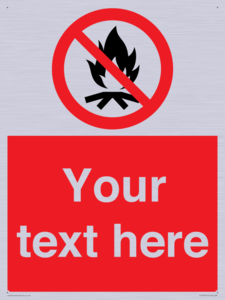 Custom prohibition No campfire